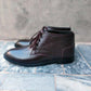 Coclate brown ankle shoes sku 7274