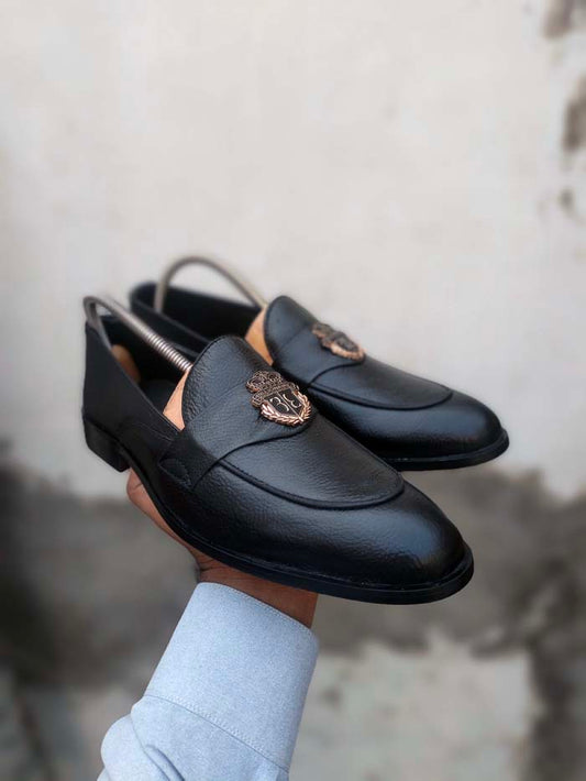 Black Loafer Rubbur Sole– sp192