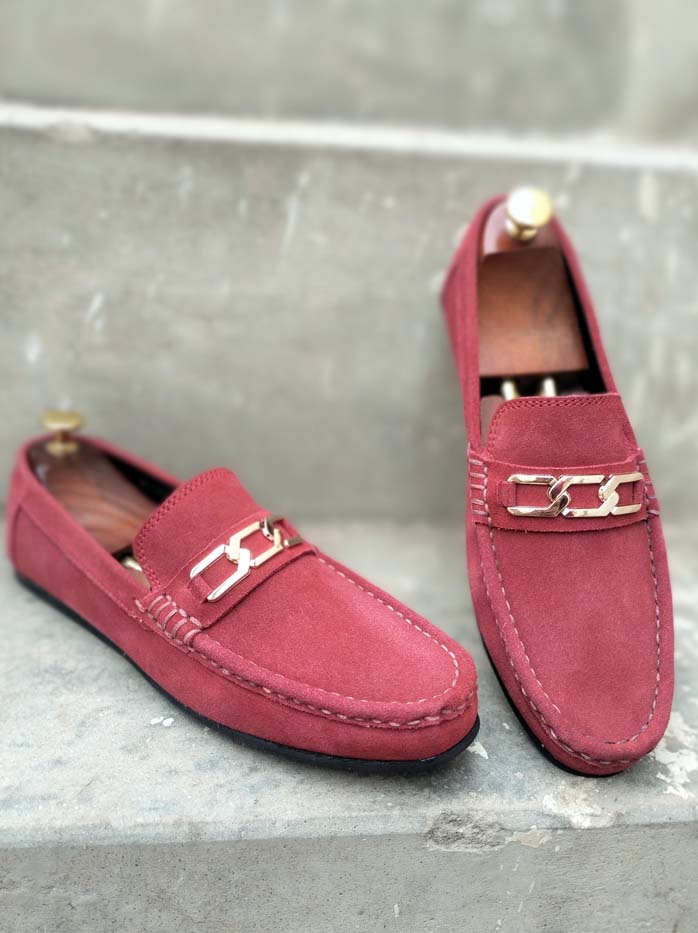 Leather Driving Moc Shoes-Sku 033