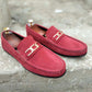 Leather Driving Moc Shoes-Sku 033