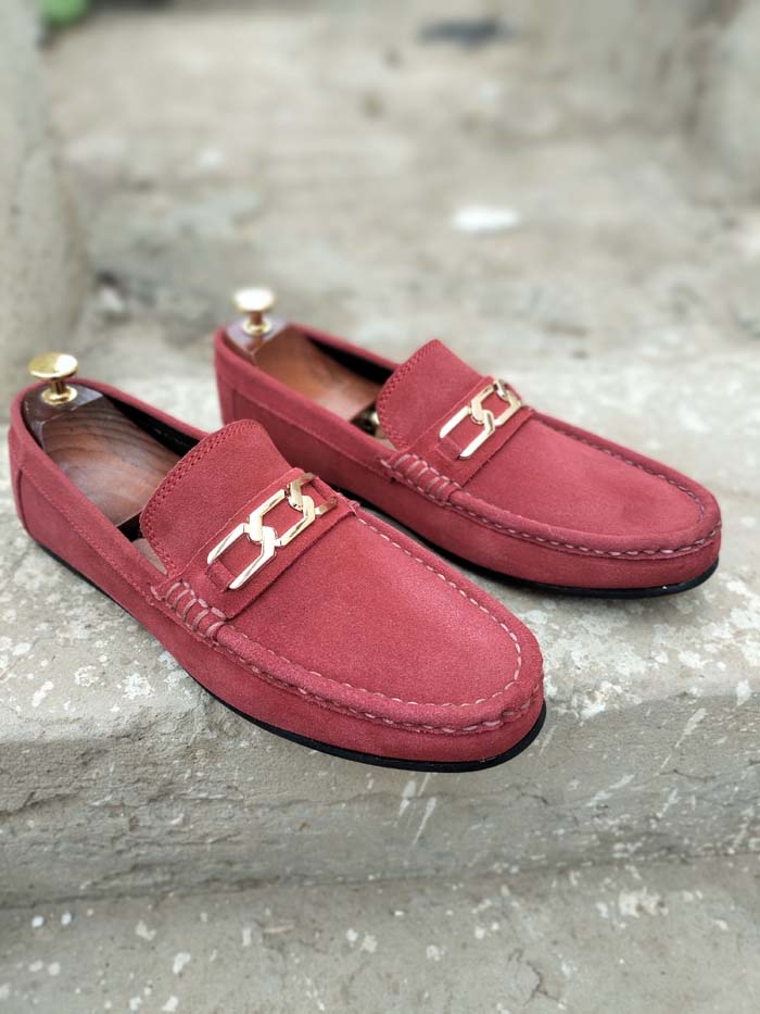 Leather Driving Moc Shoes-Sku 033