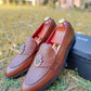 Brown Loafer Rubbur Sole– sp 097