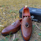 Brown Loafer Rubbur Sole– sp 097