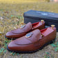 Brown Loafer Rubbur Sole– sp 097